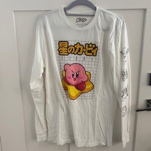 Nintendo Kirby White Cotton Tee